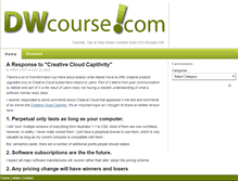 Tablet Screenshot of dwcourse.com